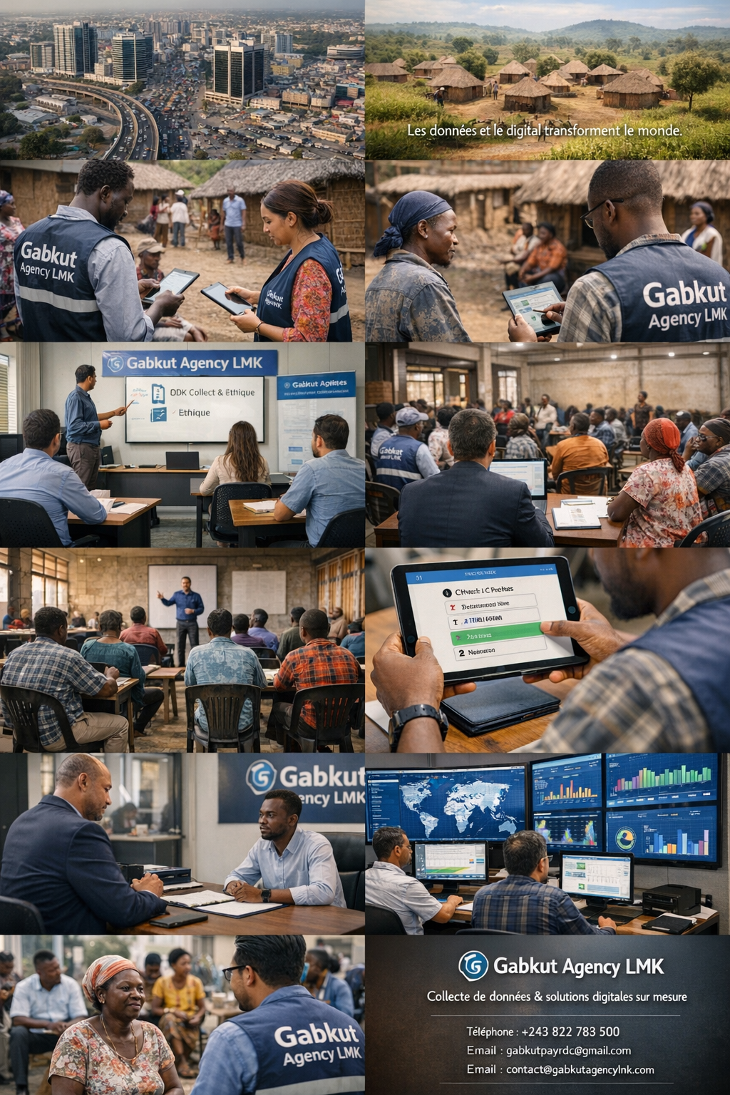 Équipe complète Gabkut Agency LMK